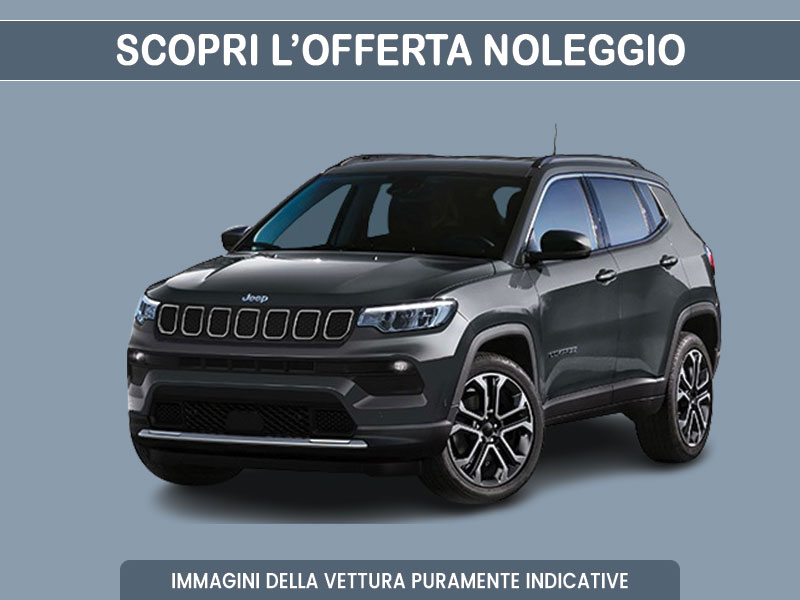 Offerta SUV e CrossOver Noleggio JEEP COMPASS 1.6 Mjt 96kW Limited: scopriamo l'offerta in promozione con auto in pronta consegna del broker Medicredit Rent Diesel  foto 6