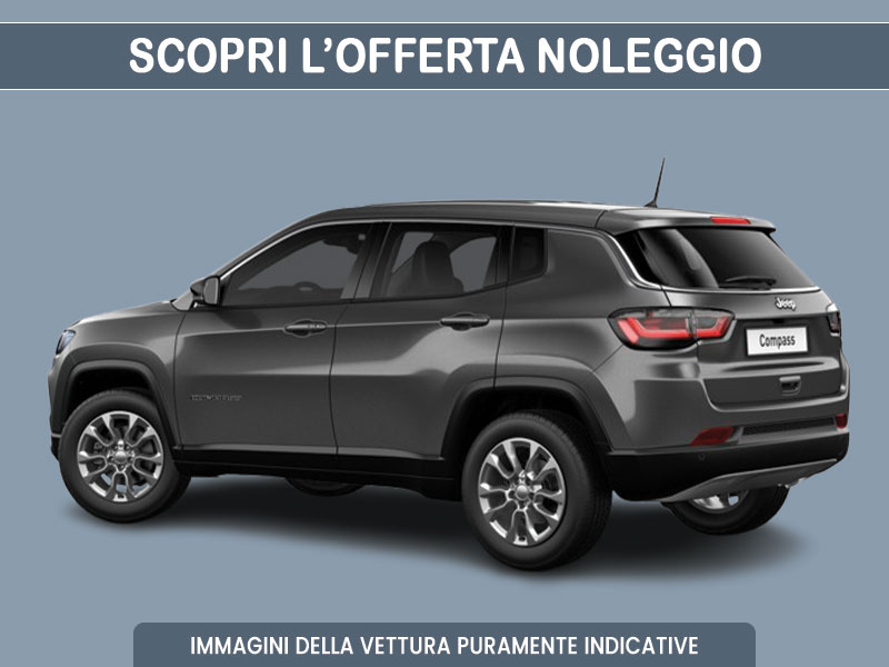 Offerta SUV e CrossOver Noleggio JEEP COMPASS 1.6 Mjt 96kW Limited: scopriamo l'offerta in promozione con auto in pronta consegna del broker Medicredit Rent Diesel  foto 7