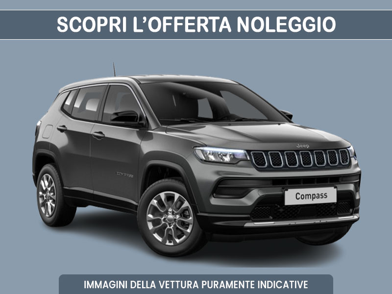 Offerta SUV e CrossOver Noleggio JEEP COMPASS 1.6 Mjt 96kW Limited: scopriamo l'offerta in promozione con auto in pronta consegna del broker Medicredit Rent Diesel  foto 8
