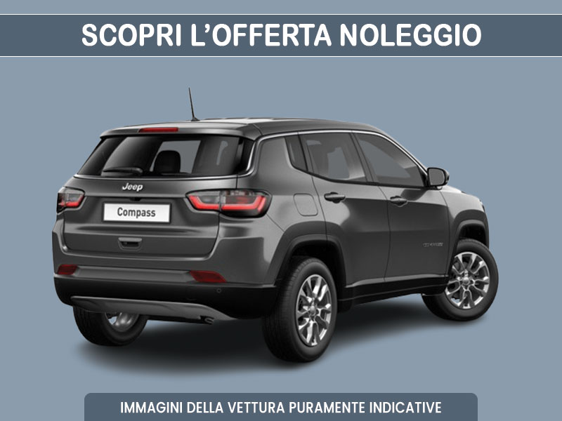 Offerta SUV e CrossOver Noleggio JEEP COMPASS 1.6 Mjt 96kW Limited: scopriamo l'offerta in promozione con auto in pronta consegna del broker Medicredit Rent Diesel  foto 9