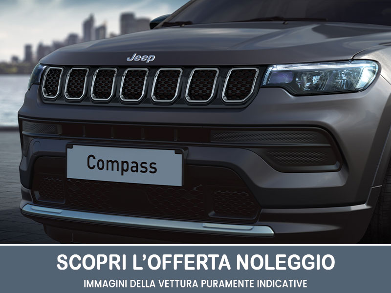 Offerta SUV e CrossOver Noleggio JEEP COMPASS 1.6 Mjt 96kW Limited: scopriamo l'offerta in promozione con auto in pronta consegna del broker Medicredit Rent Diesel  foto 11