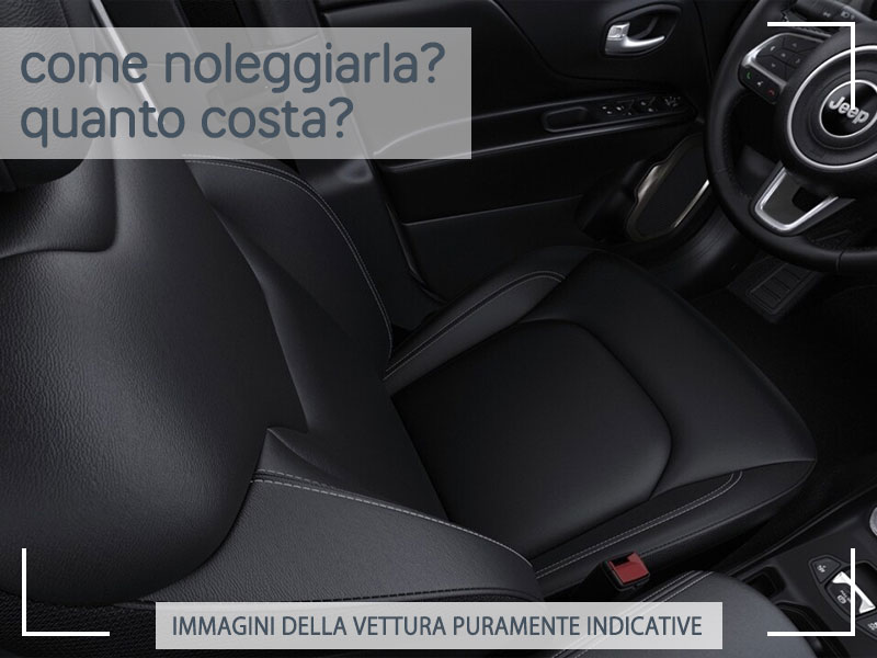 Offerta SUV e CrossOver Noleggio auto in promozione: JEEP RENEGADE 1.5 T4 MHEV DDCT = l'offerta speciale del broker Medicredit Rent, con tariffa scontata Ibrida - benzina (MHEV)  foto 9