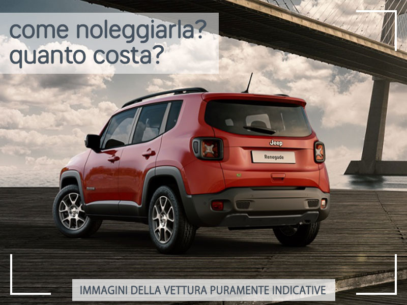 Offerta SUV e CrossOver Noleggio auto in promozione: JEEP RENEGADE 1.5 T4 MHEV DDCT = l'offerta speciale del broker Medicredit Rent, con tariffa scontata Ibrida - benzina (MHEV)  foto 3