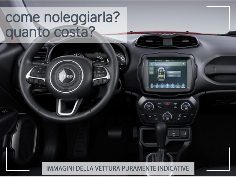 Offerta SUV e CrossOver Noleggio auto in promozione: JEEP RENEGADE 1.5 T4 MHEV DDCT = l'offerta speciale del broker Medicredit Rent, con tariffa scontata Ibrida - benzina (MHEV)  foto 5