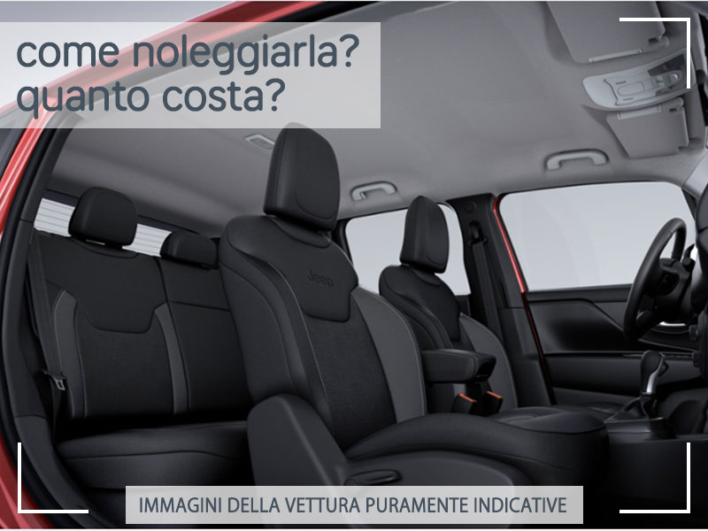 Offerta SUV e CrossOver Noleggio auto in promozione: JEEP RENEGADE 1.5 T4 MHEV DDCT = l'offerta speciale del broker Medicredit Rent, con tariffa scontata Ibrida - benzina (MHEV)  foto 7