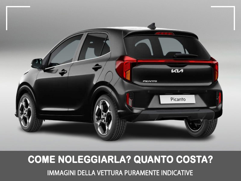 Offerta City car Noleggio auto in promozione: KIA PICANTO 1.0 MPi Urban = l'offerta speciale del broker Medicredit Rent, con tariffa scontata Benzina  foto 1