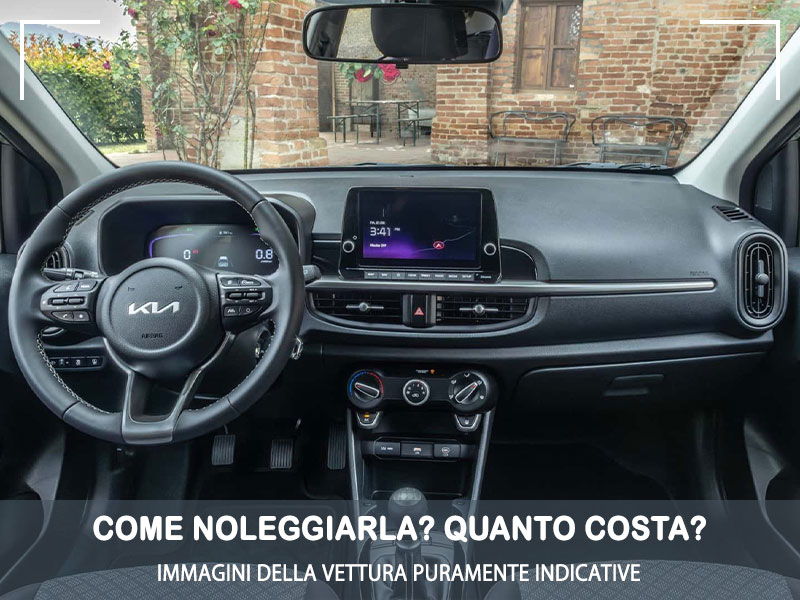 Offerta City car Noleggio auto in promozione: KIA PICANTO 1.0 MPi Urban = l'offerta speciale del broker Medicredit Rent, con tariffa scontata Benzina  foto 6