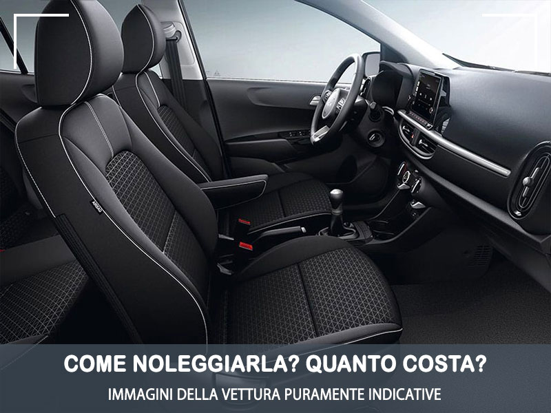 Offerta City car Noleggio auto in promozione: KIA PICANTO 1.0 MPi Urban = l'offerta speciale del broker Medicredit Rent, con tariffa scontata Benzina  foto 8