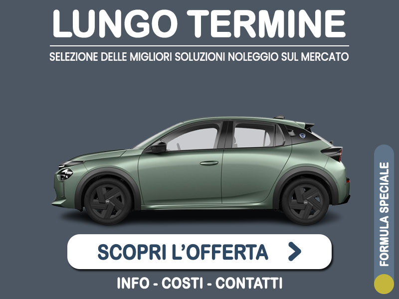 Offerta Berlina Noleggio LANCIA YPSILON ibrida automatica: l'offerta del broker Medicredit Rent con la formula speciale 