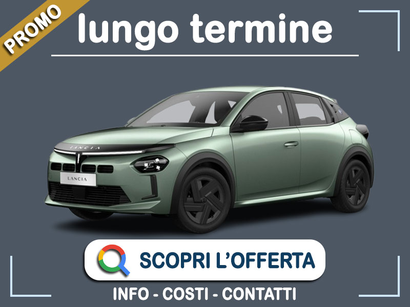 Offerta Berlina Noleggio auto in promozione: LANCIA YPSILON Ibrida 100cv LX e-DCT = l'offerta speciale del broker Medicredit Rent, con tariffa scontata Ibrida - benzina (MHEV)  foto 0