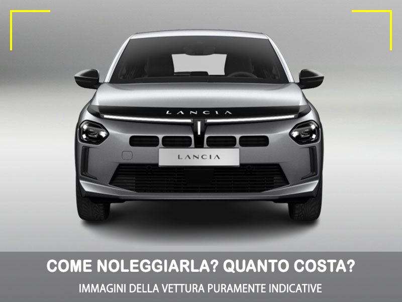 Offerta Berlina Noleggio auto in promozione: LANCIA YPSILON Ibrida = l'offerta speciale del broker Medicredit Rent, con i primi 3 canoni free Ibrida - benzina (MHEV)  foto 1