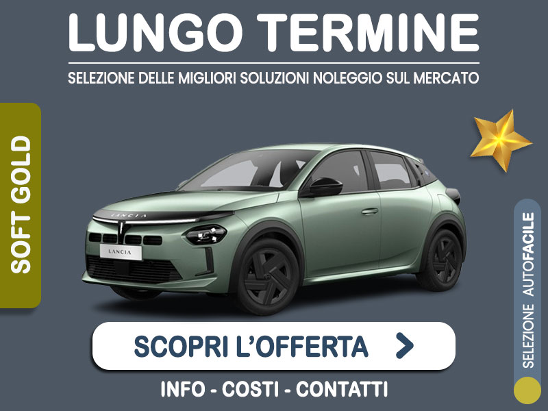 Offerta Berlina Noleggio lungo termine LANCIA YPSILON ibrida: l'offerta di MT Motors con valutazione dello scoring finanziario più flessibile Ibrida - benzina (MHEV)  foto 0