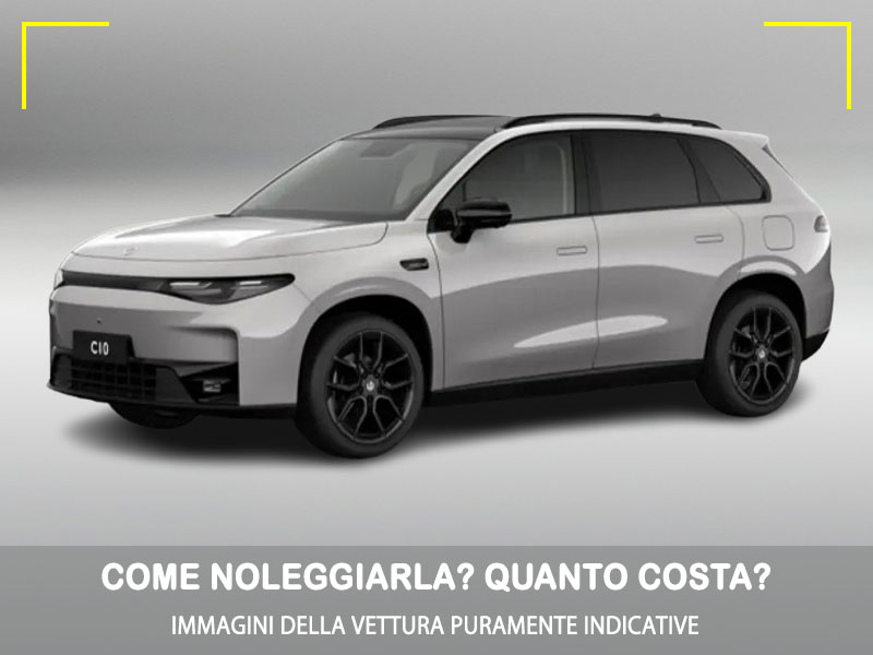 Offerta SUV e CrossOver Noleggio auto in promozione: LEAPMOTOR C10 Elettrica = l'offerta speciale del broker Medicredit Rent, con tariffa scontata Elettrica  foto 1