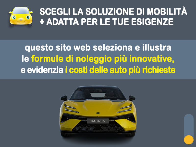 Offerta Berlina LOTUS EMEYA 600 SPORT SE: la quotazione più aggiornata del broker Medicredit Rent per il noleggio a lungo termine [febbraio 2026] Elettrica  foto 1