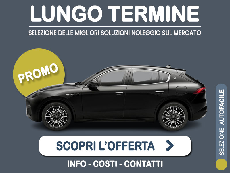 Offerta SUV e CrossOver noleggio MASERATI GRECALE 2.0 MHEV Q4 auto: offerta promo Take Away in pronta consegna con la formula speciale 