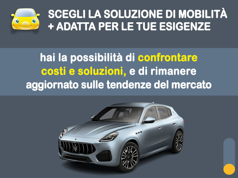 Offerta SUV e CrossOver Noleggio lungo termine MASERATI GRECALE 2.0 MHEV Q4 auto: l'offerta di MT Motors con valutazione dello scoring finanziario più flessibile Ibrida - benzina (MHEV)  foto 2