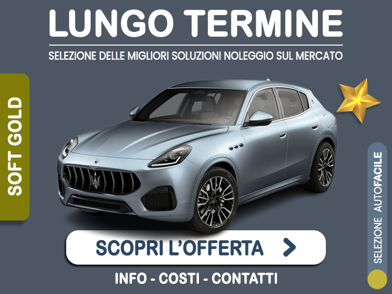 Offerta SUV e CrossOver Noleggio lungo termine MASERATI GRECALE 2.0 MHEV Q4 auto: l'offerta di MT Motors con valutazione dello scoring finanziario più flessibile Ibrida - benzina (MHEV)  foto 0