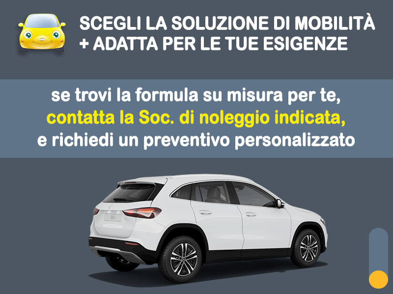 Offerta SUV e CrossOver Noleggio MERCEDES-BENZ GLA 200d - promo PREMIUM: l'offerta speciale di Medicredit Rent con canone scontato [aprile 2026] Diesel  foto 3