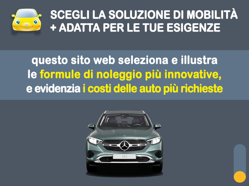 Offerta SUV e CrossOver Noleggio MERCEDES-BENZ GLC 200d 4M Mild Hybrid - promo PREMIUM: l'offerta speciale di Medicredit Rent con canone scontato [aprile 2026] Ibrida - diesel (MHEV)  foto 1