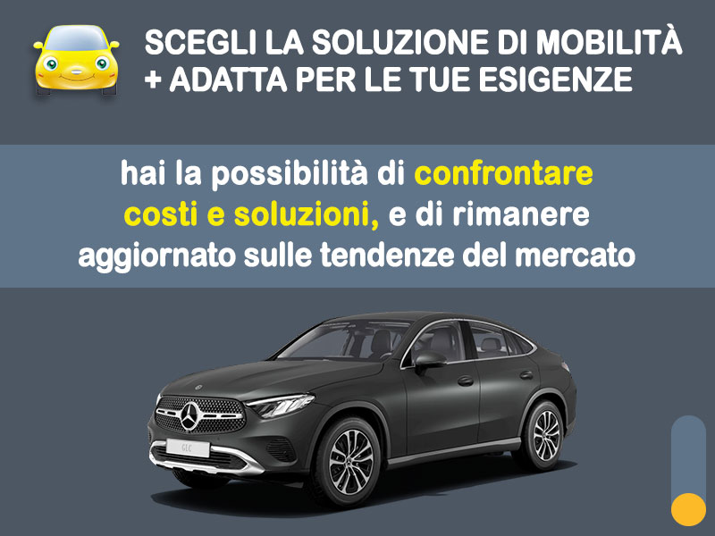 Offerta SUV e CrossOver Noleggio MERCEDES-BENZ GLC COUPÉ 200d MHEV 4Matic - promo PREMIUM: l'offerta speciale di Medicredit Rent con canone scontato [aprile 2026] Ibrida - diesel (MHEV)  foto 2