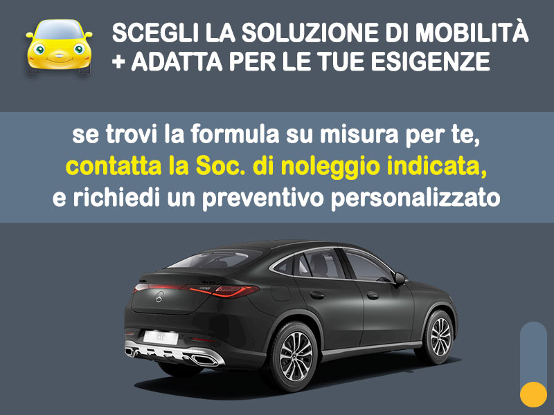Offerta SUV e CrossOver Noleggio MERCEDES-BENZ GLC COUPÉ 200d MHEV 4Matic - promo PREMIUM: l'offerta speciale di Medicredit Rent con canone scontato [aprile 2026] Ibrida - diesel (MHEV)  foto 3