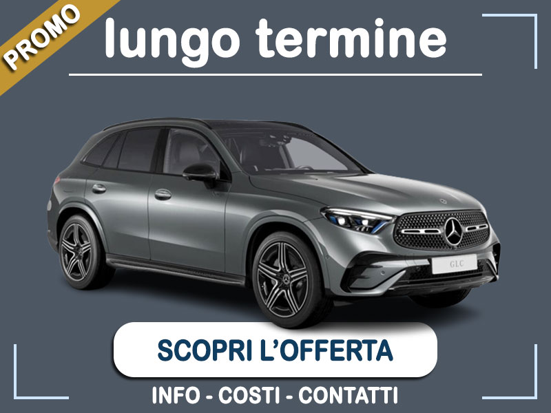 Offerta SUV e CrossOver Noleggio auto in promozione: MERCEDES-BENZ GLC 220D 4MATIC Mild Hybrid = l'offerta speciale del broker Medicredit Rent, con tariffa scontata Ibrida - diesel (MHEV)  foto 0