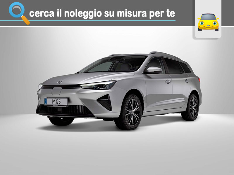 Offerta Station wagon Noleggio MG5 Luxury - electric = scopri come noleggiarla e quanto costa - un'offerta di MG RENT Elettrica  foto 1