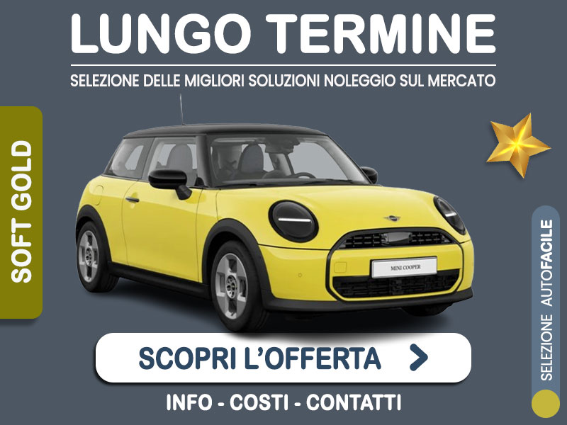 Offerta Berlina Noleggio lungo termine MINI COOPER: l'offerta di MT Motors con valutazione dello scoring finanziario più flessibile Benzina  foto 0