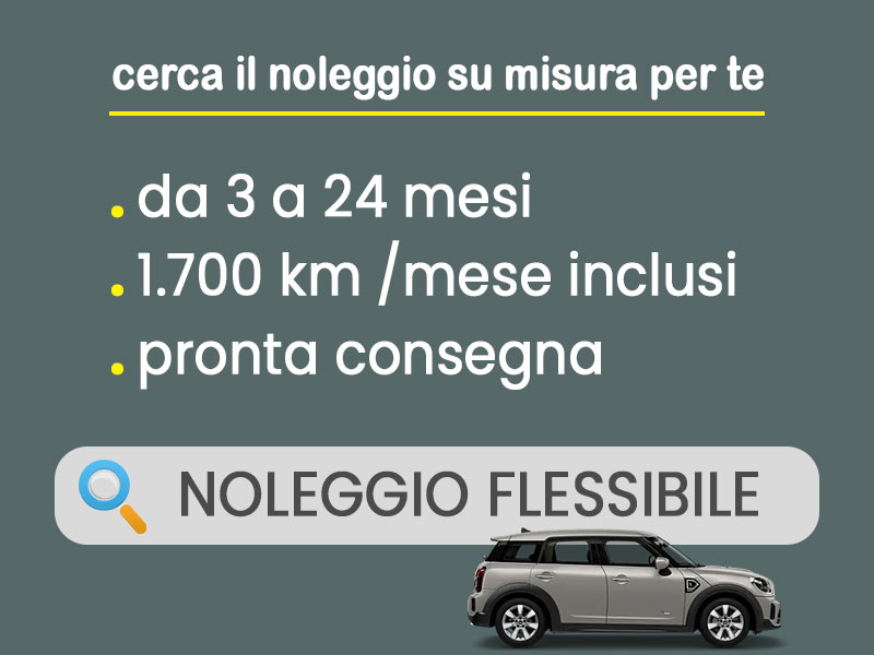Offerta SUV e CrossOver Noleggio MINI Cooper Essential Countryman in pronta consegna: scopri l’offerta flessibile promossa da Medicredit Rent Benzina  foto 2