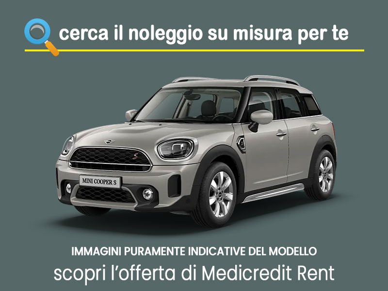 Offerta SUV e CrossOver Noleggio MINI Cooper Essential Countryman in pronta consegna: scopri l’offerta flessibile promossa da Medicredit Rent Benzina  foto 3
