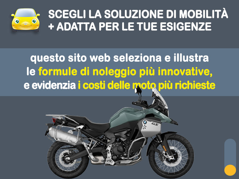 Offerta Moto Noleggio Moto BMW F 900 GS ADVENTURE: l'offerta più aggiornata di Medicredit Rent [maggio 2026] Benzina  foto 1