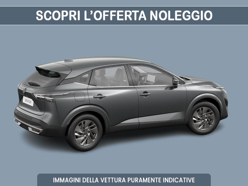 Offerta SUV e CrossOver Noleggio NISSAN QASHQAI 1.3 MHEV 158 Acenta Xtronic: scopriamo l'offerta promossa dal broker Medicredit Rent Ibrida - benzina (MHEV)  foto 1