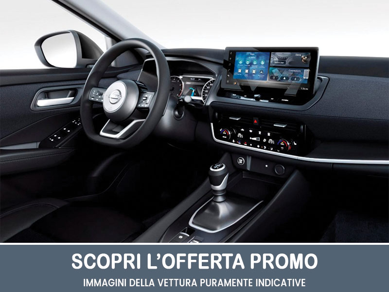 Offerta SUV e CrossOver Noleggio NISSAN QASHQAI 1.3 MHEV 158 Acenta Xtronic: scopriamo l'offerta promossa dal broker Medicredit Rent, con 1° canone omaggio Ibrida - benzina (MHEV)  foto 8