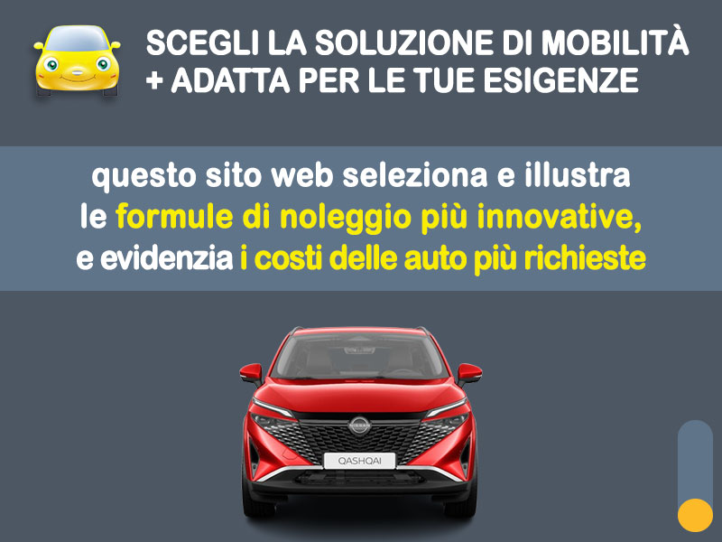 Offerta SUV e CrossOver Noleggio lungo termine NISSAN QASHQAI: l'offerta di MT Motors con valutazione dello scoring finanziario più flessibile Ibrida - benzina (MHEV)  foto 1