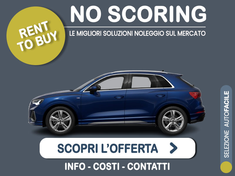 Offerta SUV e CrossOver Noleggio no scoring AUDI Q3 35 TDI S tronic: l'offerta 