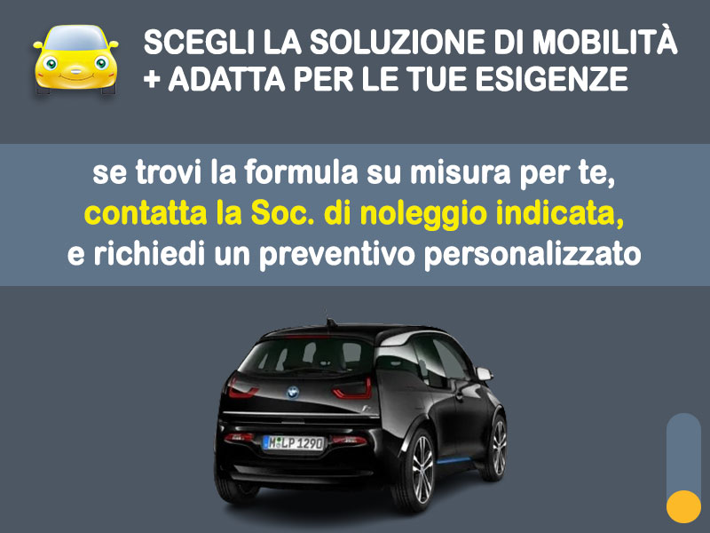 Offerta City car Noleggio no scoring BMW i3 electric: l'offerta 