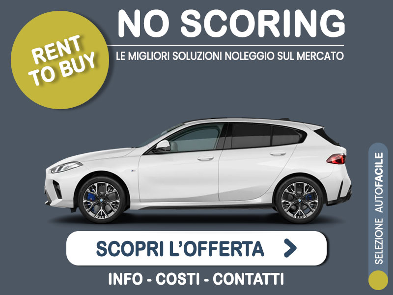 Offerta Berlina Noleggio no scoring BMW Serie 1 116i (2022): l'offerta 