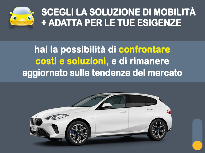 Offerta Berlina Noleggio no scoring BMW Serie 1 116i (2022): l'offerta 