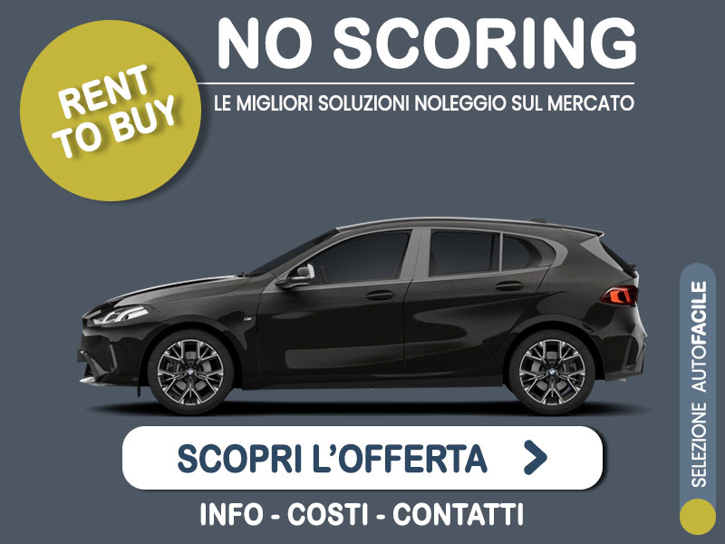 Offerta Berlina Noleggio no scoring BMW Serie 1 116i (2023): l'offerta 