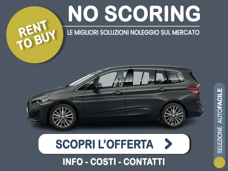 Offerta Monovolume e Multispazio Noleggio no scoring BMW Serie 2 Gran Tourer 216d automatica: l'offerta 