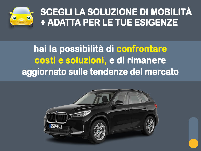 Offerta SUV e CrossOver Noleggio no scoring BMW X1 sDrive18d: l'offerta 