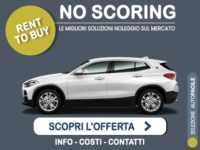 Offerta SUV e CrossOver Noleggio no scoring BMW X1 sDrive18d: l'offerta 