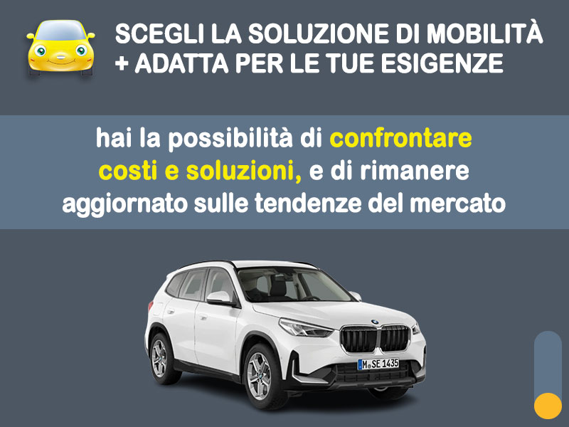 Offerta SUV e CrossOver Noleggio no scoring BMW X1 sDrive18d: l'offerta 