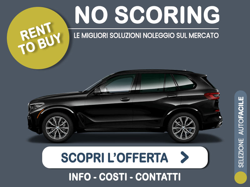 Offerta SUV e CrossOver Noleggio no scoring BMW X5 xDrive 30d: l'offerta 