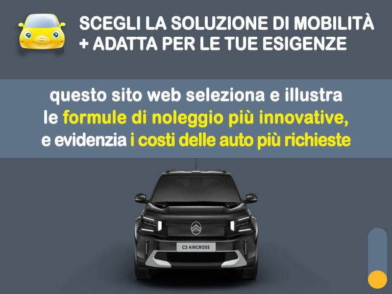 Offerta SUV e CrossOver Noleggio no scoring CITROËN C3 Aircross PureTech 110 MAX: l'offerta RENT TO BUY 2026 del broker MT Motors, con possibilità di acquisto a tariffa agevolata Benzina  foto 1