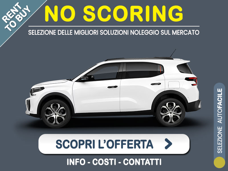 Offerta SUV e CrossOver Noleggio no scoring CITROËN C3 Aircross PureTech 110 Plus: l'offerta RENT TO BUY 2026 del broker MT Motors, con possibilità di acquisto a tariffa agevolata Benzina  foto 0