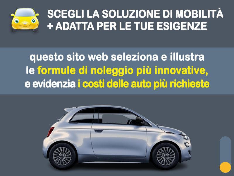 Offerta City car Noleggio no scoring CITY CAR 24 mesi a canone zero: FIAT 500, FIAT PANDA e LANCIA YPSILON hybrid, PEUGEOT 208 benzina - l'innovativa formula promossa da MT MOTORS Varie motorizzazioni  foto 1