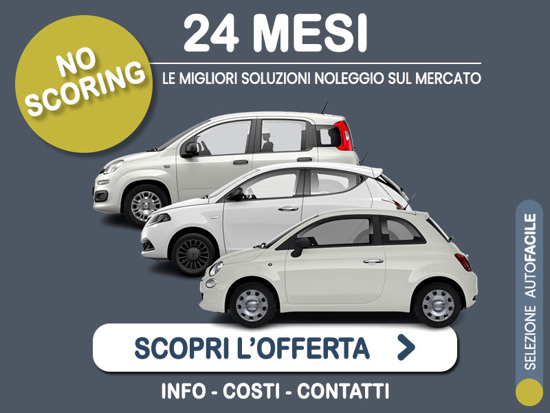 Offerta City car Noleggio no scoring City car 24 mesi a canone zero: FIAT 500 hybrid, FIAT PANDA hybrid, LANCIA YPSILON hybrid - l'innovativa formula promossa da MT MOTORS Ibrida - benzina (MHEV)  foto 0