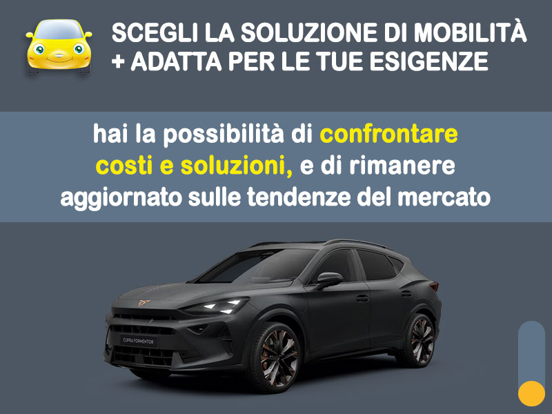 Offerta SUV e CrossOver Noleggio no scoring CUPRA FORMENTOR 1.5 TSI: l'offerta 