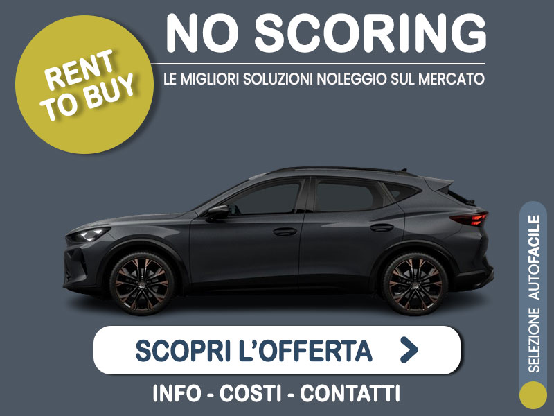 Offerta SUV e CrossOver Noleggio no scoring CUPRA FORMENTOR 1.5 TSI: l'offerta 
